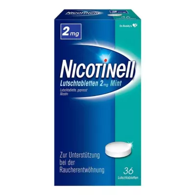 NICOTINELL Sugetabletter 2 mg mint, 36 stk NICOTINELL Sugetabletter 2 mg mint, 36 stk