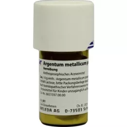ARGENTUM METALLICUM praeparatum D 12 triturering, 20 g