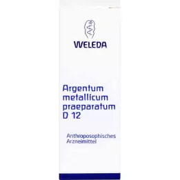 ARGENTUM METALLICUM praeparatum D 12 triturering, 20 g