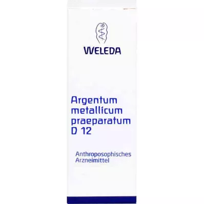 ARGENTUM METALLICUM praeparatum D 12 triturering, 20 g ARGENTUM METALLICUM praeparatum D 12 triturering, 20 g