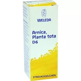 ARNICA PLANTA tota D 6 globuler, 10 g