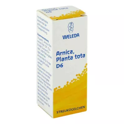 Arnica Planta Tota D6 kuler (10 g) Arnica Planta Tota D6 kuler (10 g)