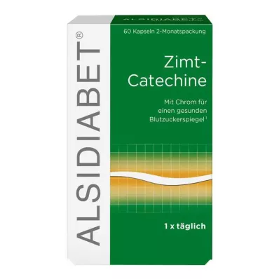 ALSIDIABET Cinnamon Catechins for Diab. type II Kapsler, 60 stk ALSIDIABET Cinnamon Catechins for Diab. type II Kapsler, 60 stk