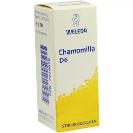 CHAMOMILLA D 6 globuli, 10 g