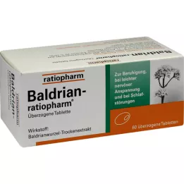 BALDRIAN-RATIOPHARM Smeltetabletter, 60 stk