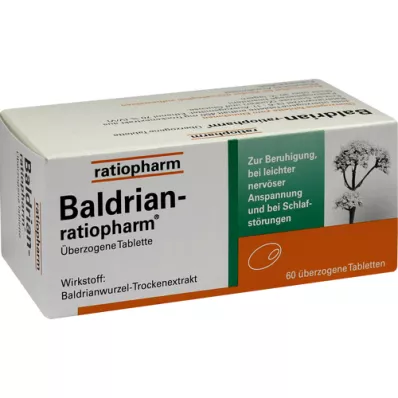 BALDRIAN-RATIOPHARM Smeltetabletter, 60 stk
