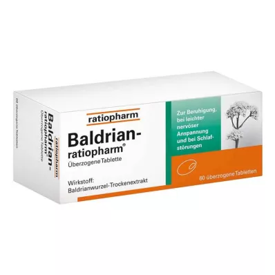 BALDRIAN-RATIOPHARM Smeltetabletter, 60 stk