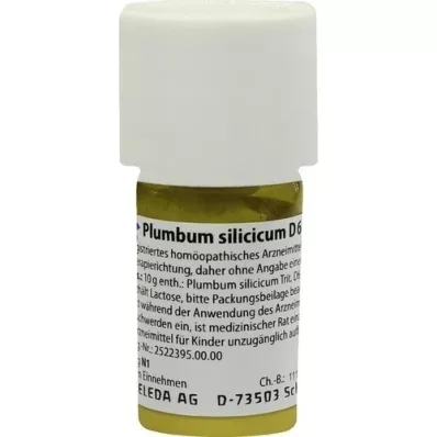 PLUMBUM SILICICUM D 6 Triturering, 20 g