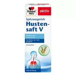 DOPPELHERZ Ribwort Hostesirup V, 150 ml