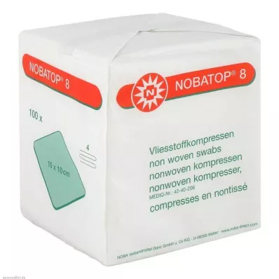 Nobatop 8 komprimerer 10x10cm, 100 stk Nobatop 8 komprimerer 10x10cm, 100 stk