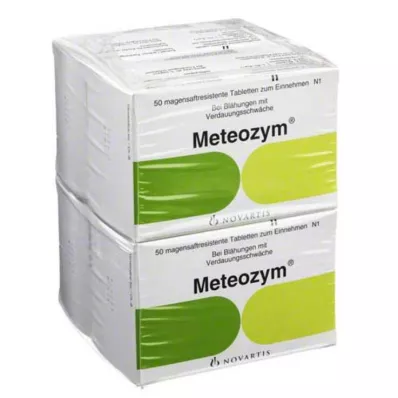 METEOZYM Filmdrasjerte tabletter, 200 stk METEOZYM Filmdrasjerte tabletter, 200 stk