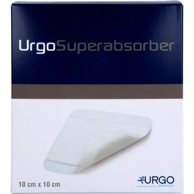 URGOSUPERABSORBER 10x10 cm bandasje, 25 stk