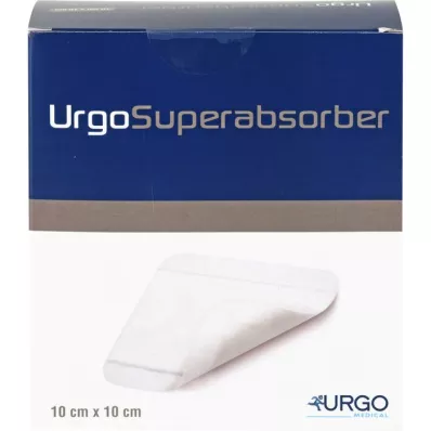 URGOSUPERABSORBER 10x10 cm bandasje, 50 stk