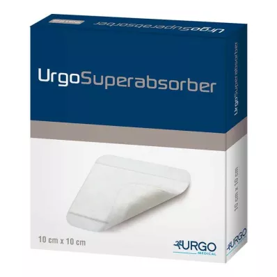 URGOSUPERABSORBER 10x10 cm bandasje, 50 stk URGOSUPERABSORBER 10x10 cm bandasje, 50 stk