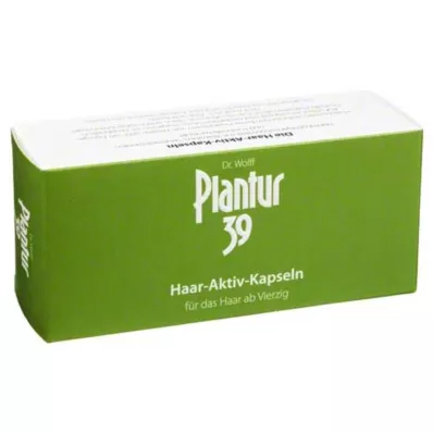 PLANTUR 39 Hair Active-kapsler, 60 kapsler PLANTUR 39 Hair Active-kapsler, 60 kapsler