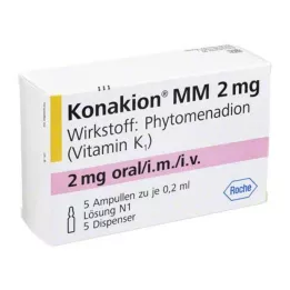 KONAKION MM 2 mg oppløsning, 5 stk