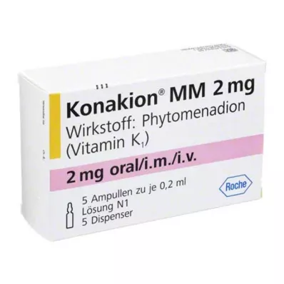 KONAKION MM 2 mg oppløsning, 5 stk