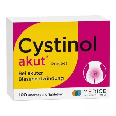 CYSTINOL akutte dragées, 100 stk CYSTINOL akutte dragées, 100 stk