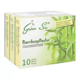 BAMBUSPFLASTER Gina Su Vitality Patch, 30 stk
