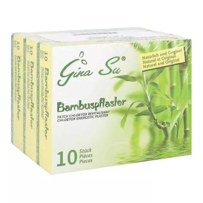BAMBUSPFLASTER Gina Su Vitality Patch, 30 stk