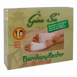 BAMBUSPFLASTER Gina Su Vitality Patch, 10 stk