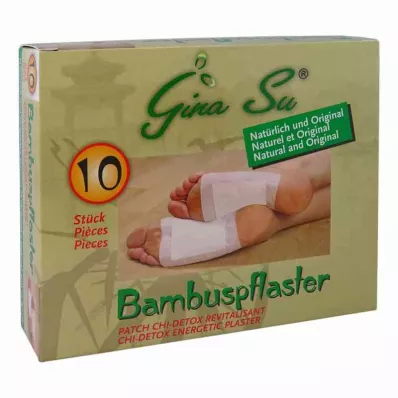 BAMBUSPFLASTER Gina Su Vitality Patch, 10 stk BAMBUSPFLASTER Gina Su Vitality Patch, 10 stk