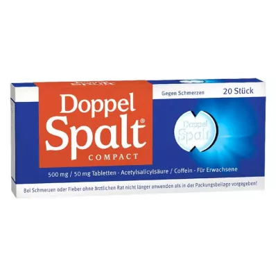DOPPEL SPALT Kompakte tabletter, 20 stk DOPPEL SPALT Kompakte tabletter, 20 stk