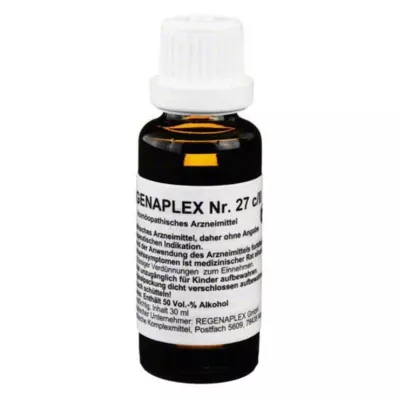 REGENAPLEX No.27 c/II dråper, 30 ml