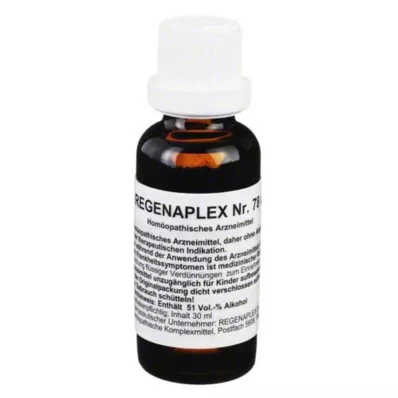 REGENAPLEX Nr. 78 c dråper, 30 ml