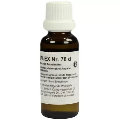 REGENAPLEX Nr. 78 d dråper, 30 ml