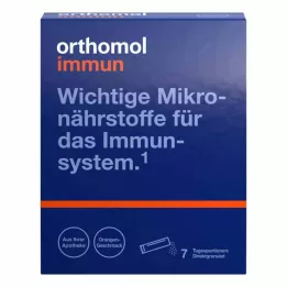 ORTHOMOL Immune Direct Granulat oransje, 7 stk