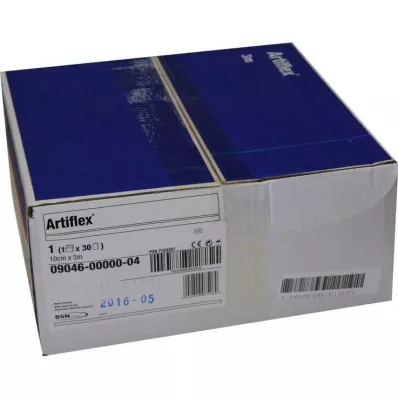 ARTIFLEX Polstret bandasje 10 cmx3 m syntetiske fibre, 30 stk ARTIFLEX Polstret bandasje 10 cmx3 m syntetiske fibre, 30 stk