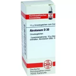 ABROTANUM D 30 globuler, 10 g