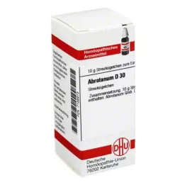 ABROTANUM D 30 globuler, 10 g