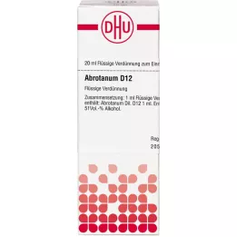 ABROTANUM D 12 Fortynning, 20 ml