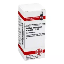 ACIDUM BENZOICUM E Resina C 30 globuler, 10 g