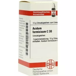 ACIDUM FORMICICUM C 30 globuler, 10 g