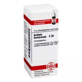 ACIDUM FORMICICUM C 30 globuler, 10 g