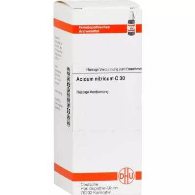 DHU Acidum nitricum C 30 Fortynning, 20 ml DHU Acidum nitricum C 30 Fortynning, 20 ml