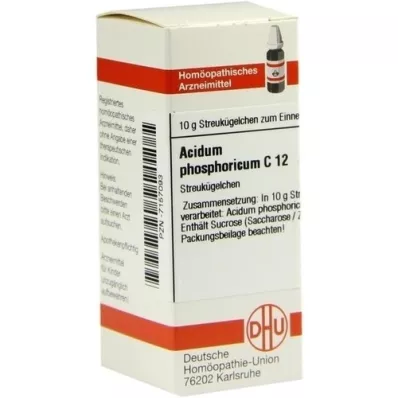 ACIDUM PHOSPHORICUM C 12 kuler, 10 g