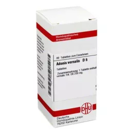 ADONIS VERNALIS D 6 tabletter, 80 stk