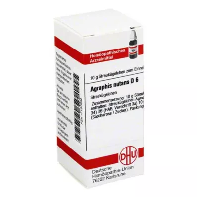 DHU Agraphis Nutans D 6 kuler, 10 g