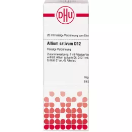 ALLIUM SATIVUM D 12 Fortynning, 20 ml