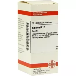 ALUMEN D 12 tabletter, 80 stk