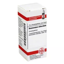 AMMONIUM CHLORATUM D 6 globuli, 10 g