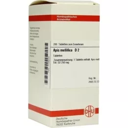 APIS MELLIFICA D 2 tabletter, 200 stk