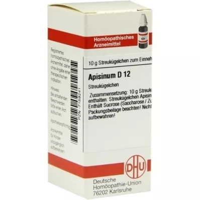 APISINUM D 12 globuler, 10 g