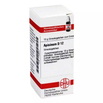 APISINUM D 12 globuler, 10 g