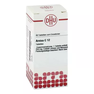 ARNICA C 12 tabletter, 80 stk
