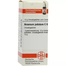 ARSENUM JODATUM C 6 globuli, 10 g